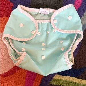 Thirsties diaper cover, GUC, size Two, Snap closure, adjustable snaps